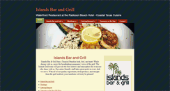 Desktop Screenshot of islandsbarandgrill.com